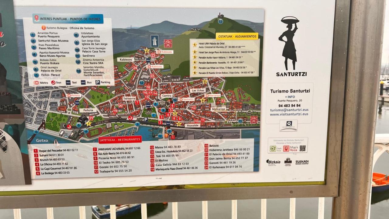Exclusivo "Gran Bilbao" Suite Deluxe Parking Opcional Santurtzi Bagian luar foto